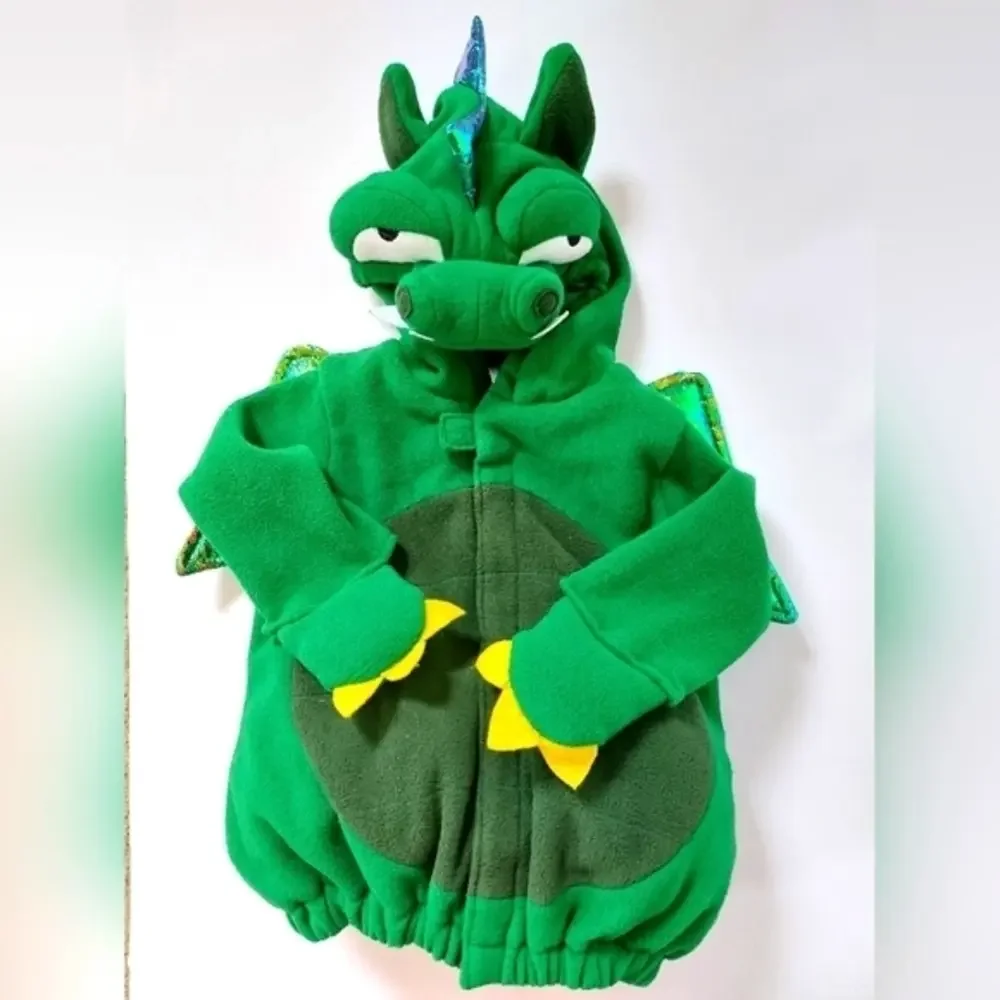 Plush Dragon hoodie Costume Jacket 